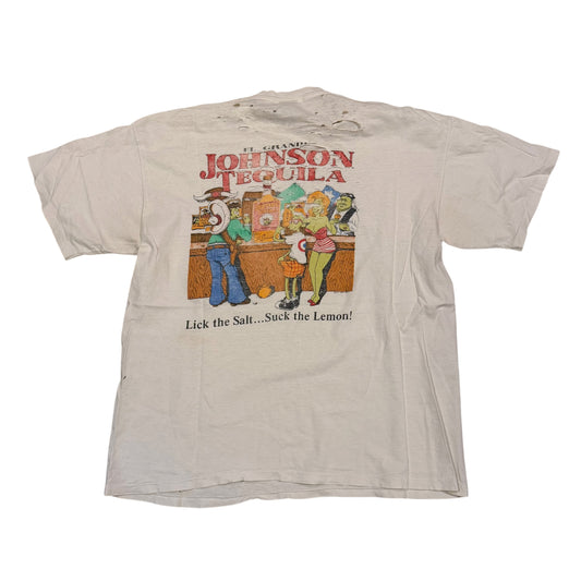 Big Johnson Tequilla Thrashed T-Shirt (XL) PERSONALS COLLECTION