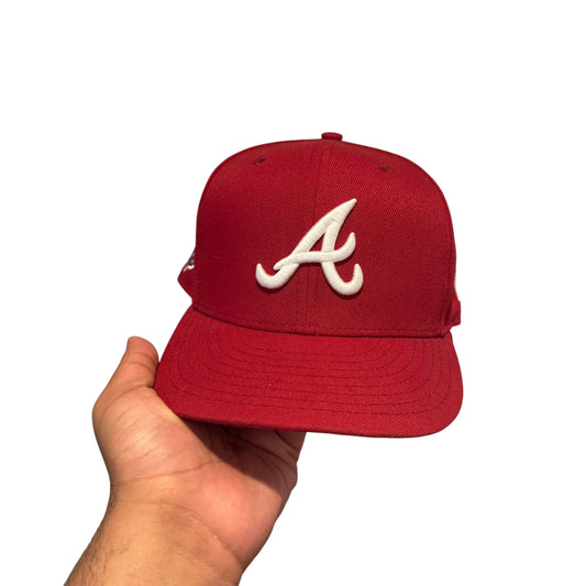 Atlanta Braves New Era Hat (Size 7) [ REAL SHOPPER EXCLUSIVE ]