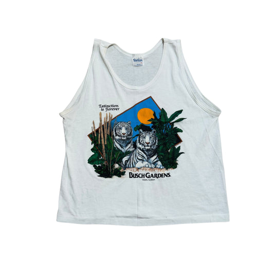 Busch Gardens Tampa Florida Tank Top Shirt 80s (XL) PERSONALS COLLECTION
