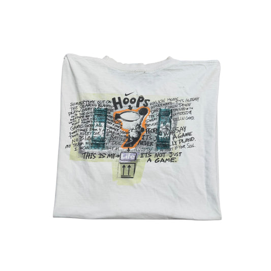 Nike Hoops T-Shirt 90s THRASHED AND FUCKED (XL) PERSONALS COLLECTION