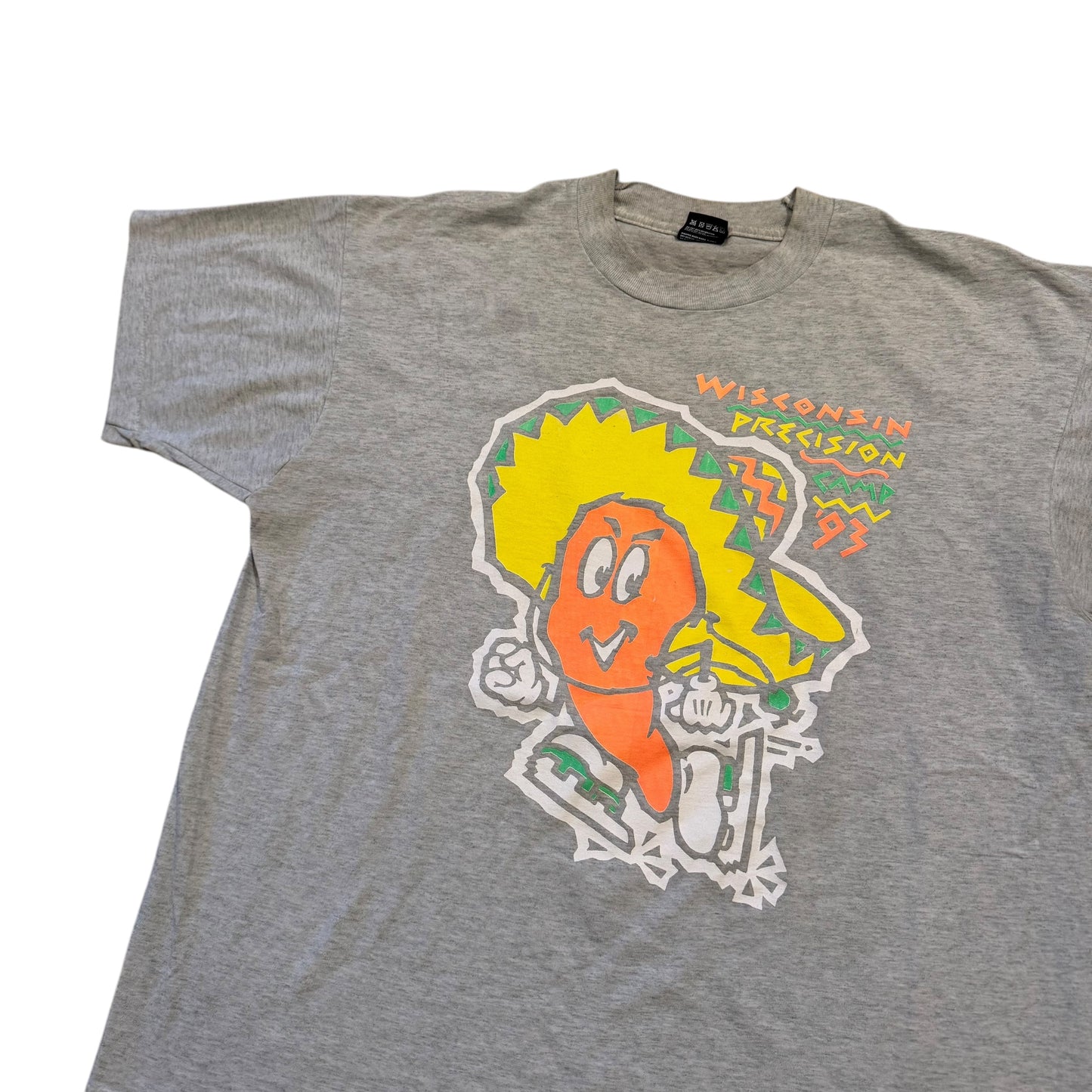 Wisconsin Precision Camp Staff T-Shirt 90s (XL) [ REAL SHOPPER EXCLUSIVE ]