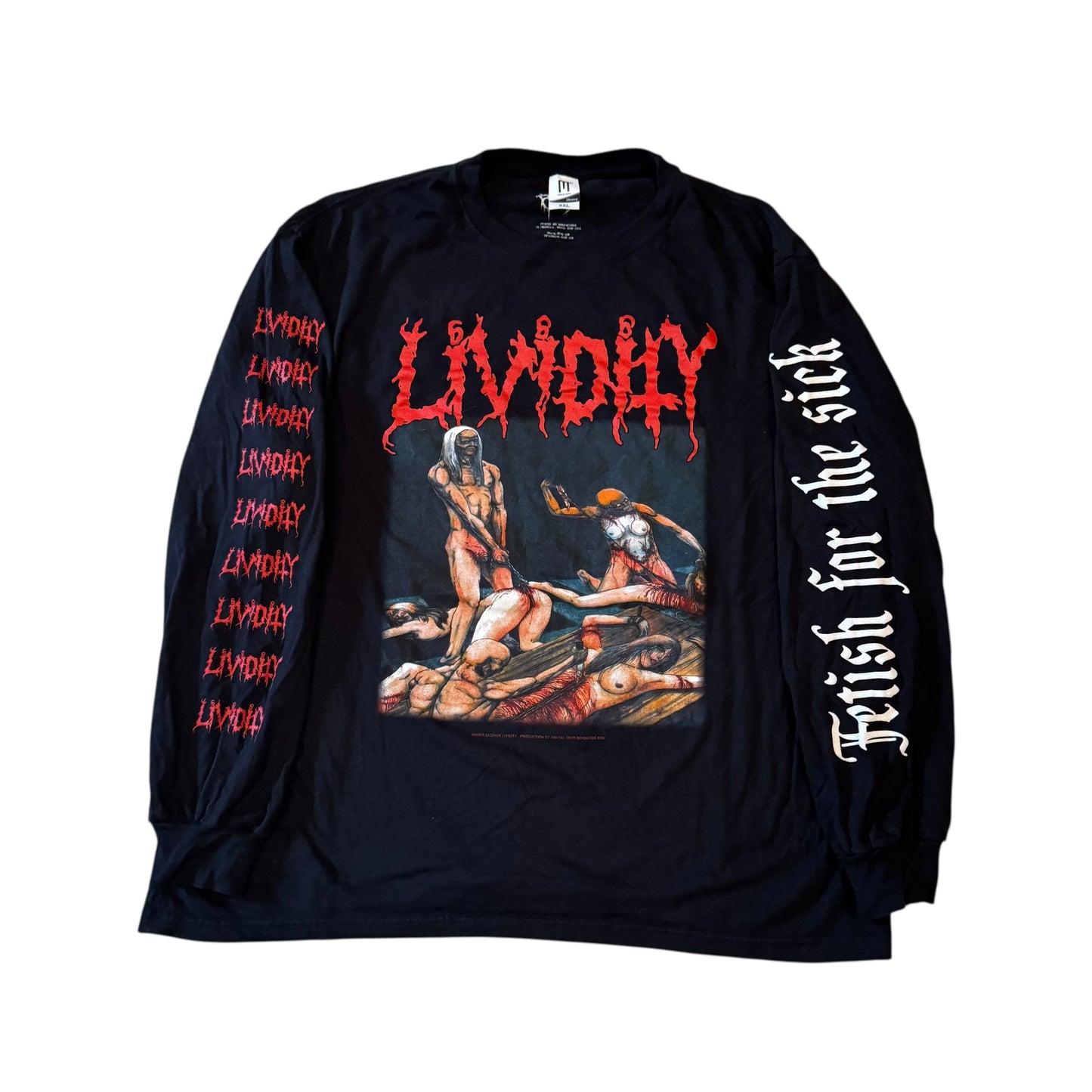 Lividity Fetish For The Sick Long Sleeve T-Shirt (XXL)