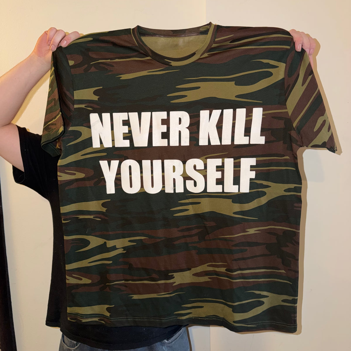 Never Kill Yourself Camo T-Shirt
