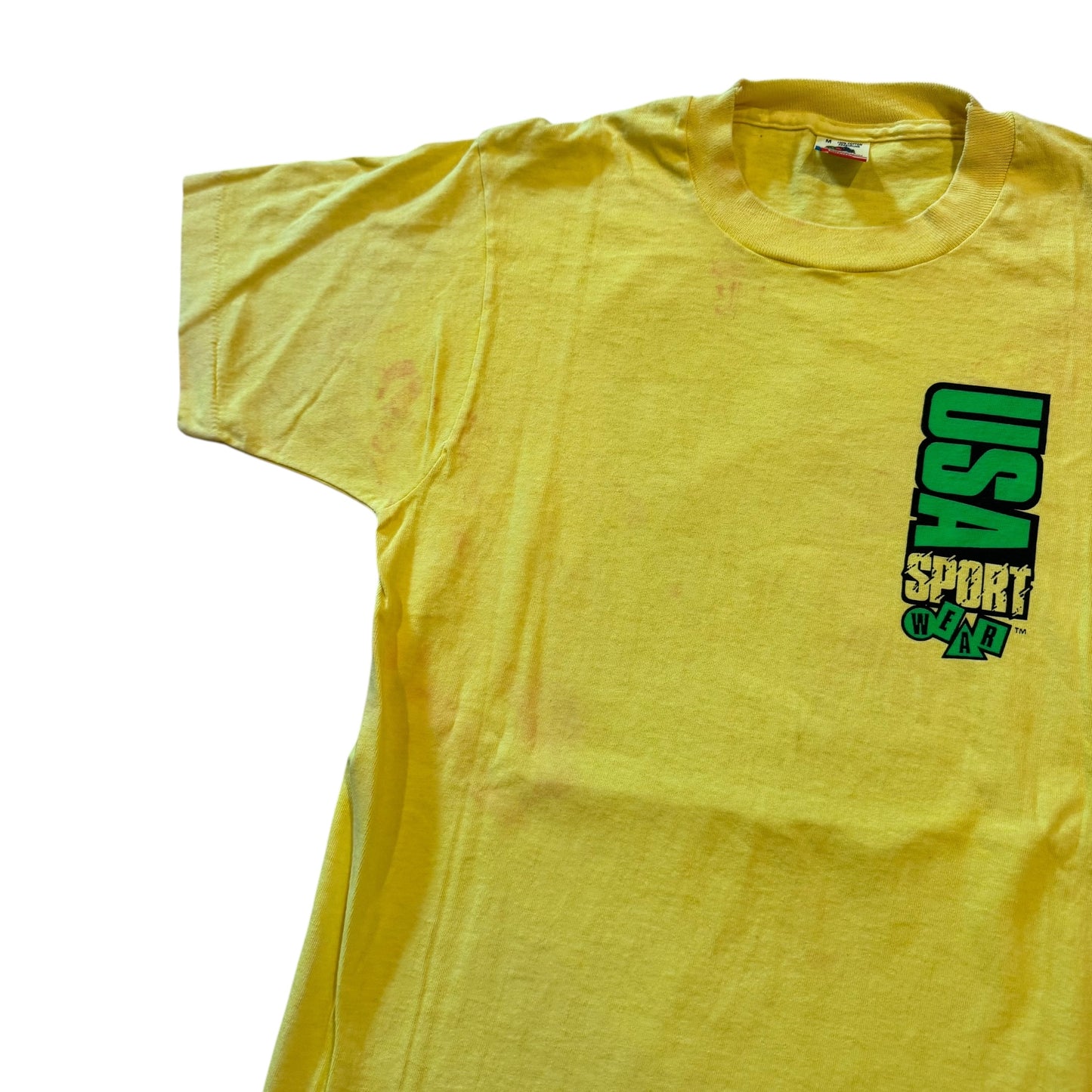 USA Sport Wear T-Shirt 80s (Medium)  [REAL SHOPPER EXCLUSIVE ]