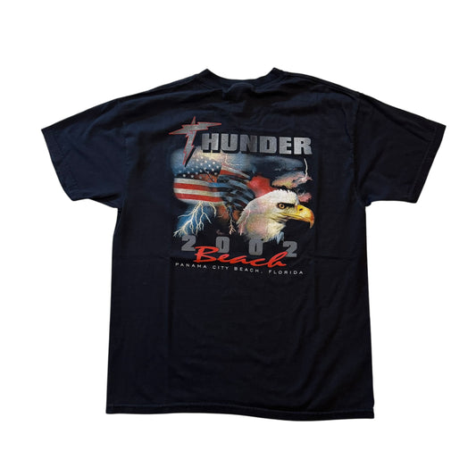 Thunder Beach Bike Week T-Shirt 2002 (Medium)  [REAL SHOPPER EXCLUSIVE ]