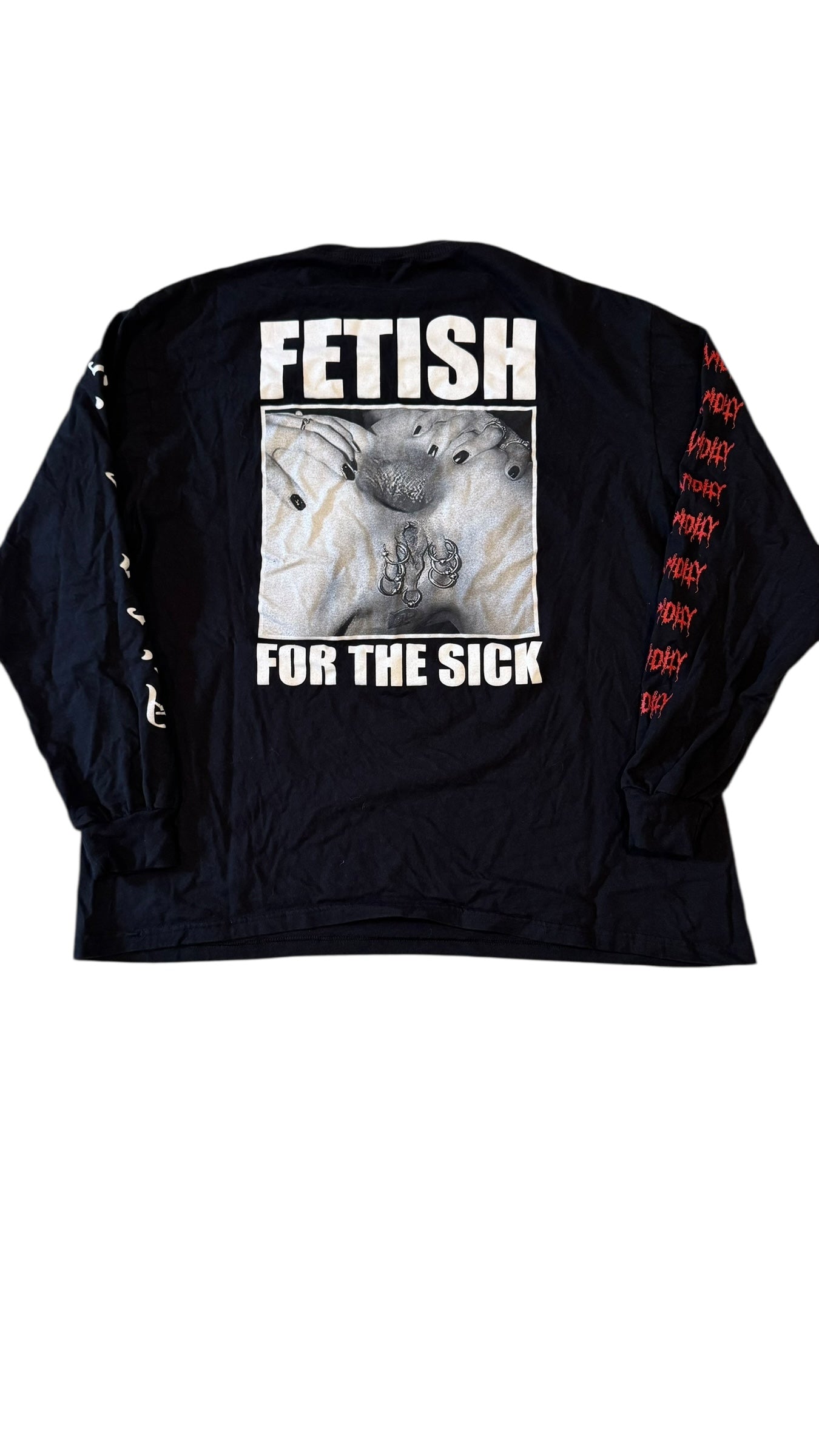 Lividity Fetish For The Sick Long Sleeve T-Shirt (XXL)