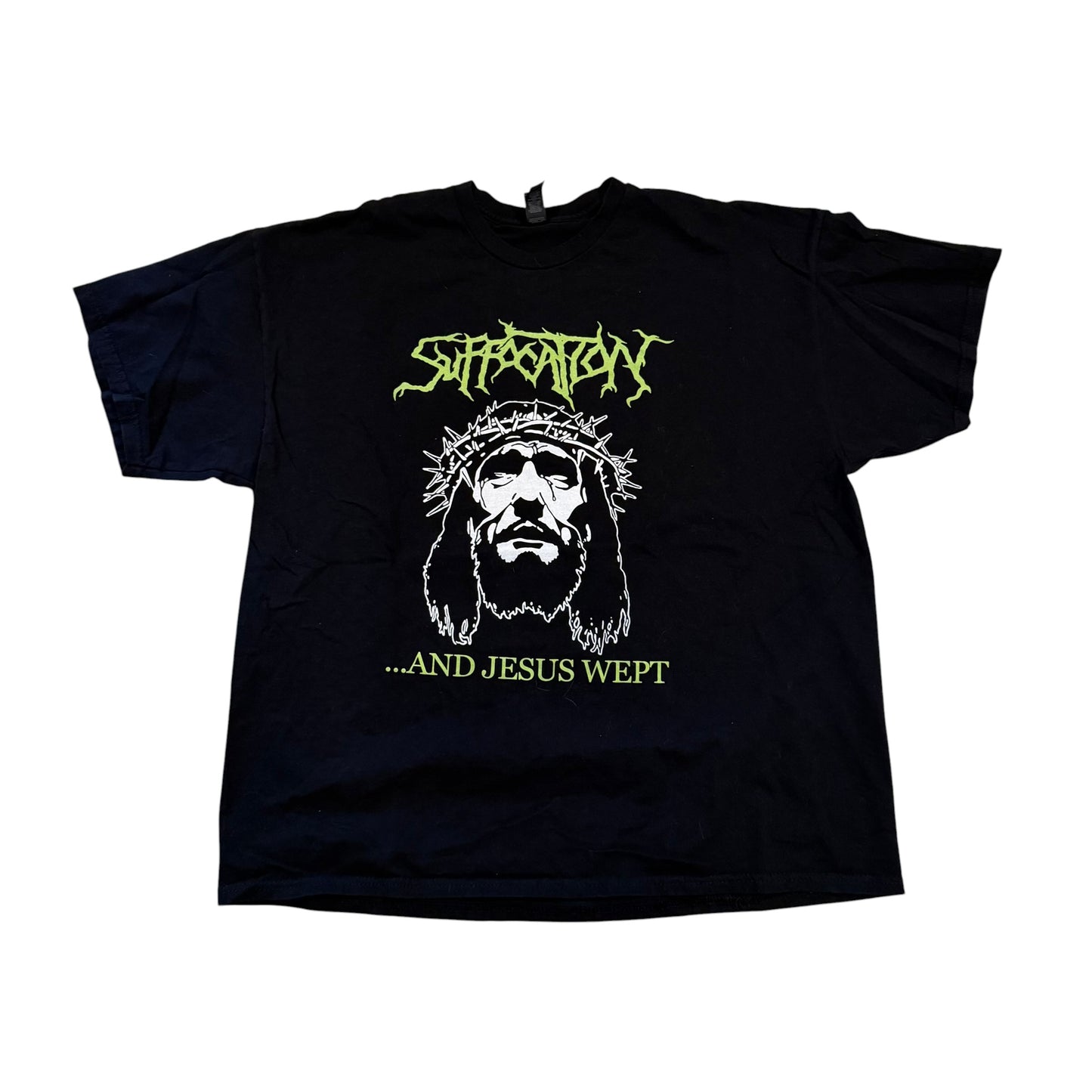 Suffocation …And Jesus Wept T-Shirt (XXL) PERSONALS COLLECTION