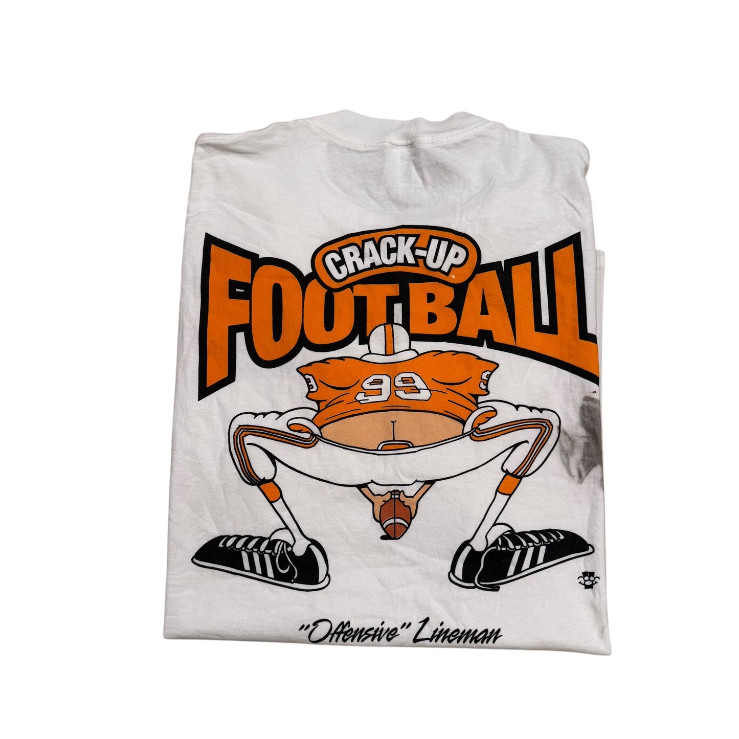 Crack Up Football “Offensive Lineman” T-Shirt 90s (XL)