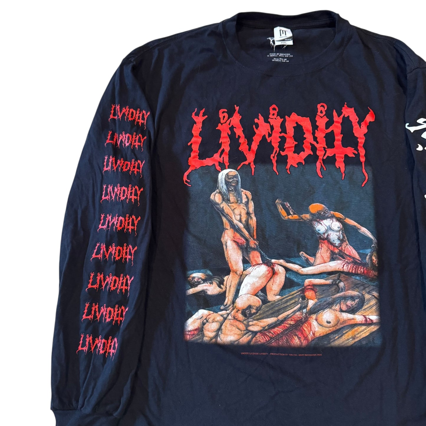 Lividity Fetish For The Sick Long Sleeve T-Shirt (XXL)