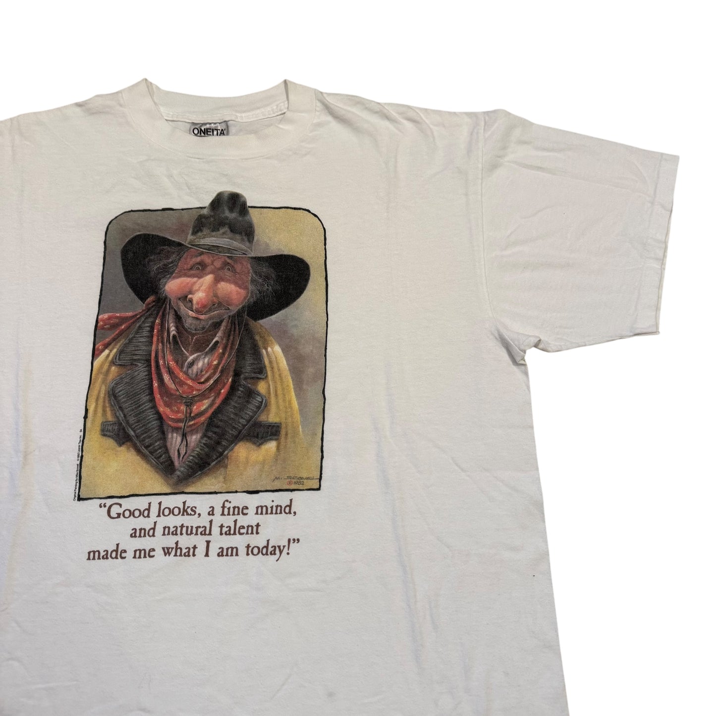Cowboy “Good Looks” T-Shirt 90s (XL)
