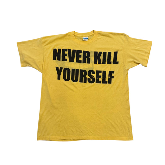 NEVER KILL YOURSELF 1/1 T-Shirt (XL)