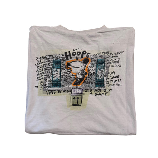 Nike Hoops Thrashed T-Shirt 90s (XL) PERSONALS COLLECTION