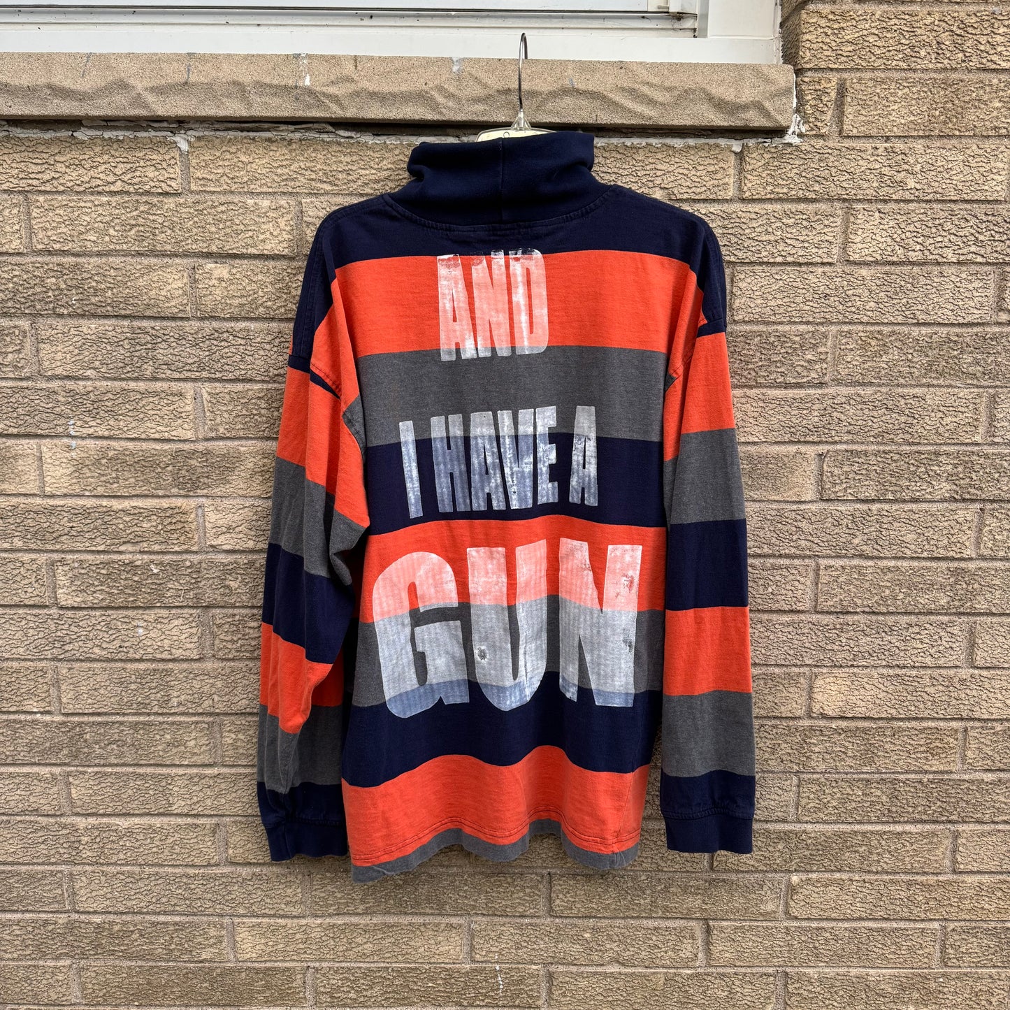 Karma Kills… And I Have A Gun 1/1 Turtle Neck Long Sleeve Shirt (XL)