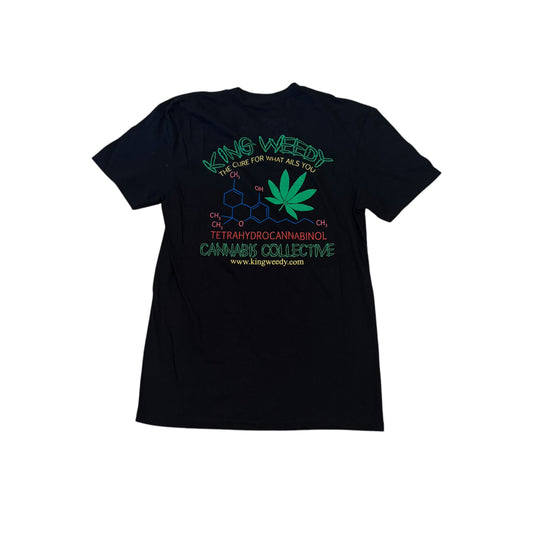 King Weedy Cannabis Collective T-Shirt (Small) [ REAL SHOPPER EXCLUSIVE ]