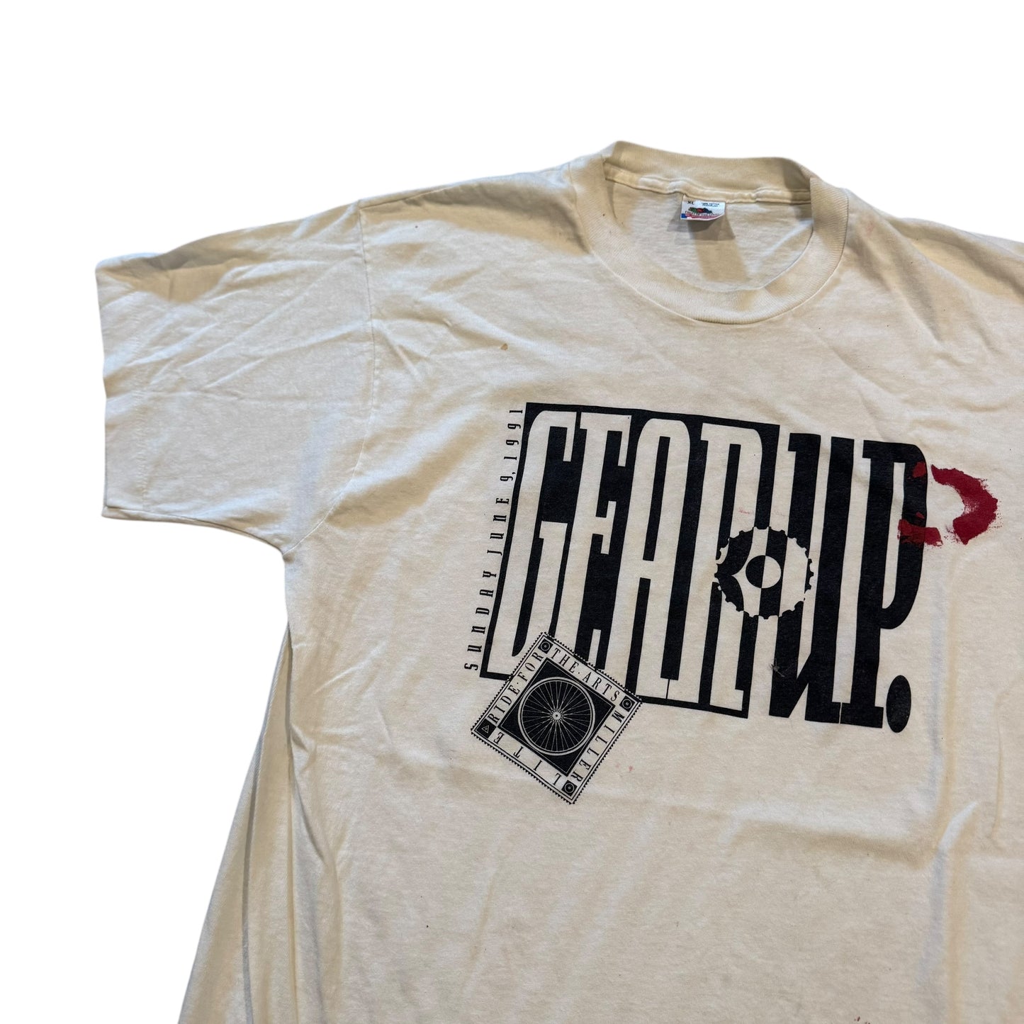 Gear Up Ride For The Arts T-Shirt 90s (XL) [ REAL SHOPPER EXCLUSIVE ]