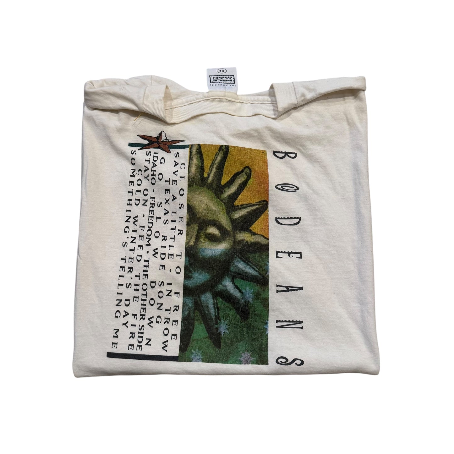 Bodeans Tour T-Shirt 90s (XL) [ REAL SHOPPER EXCLUSIVE ]