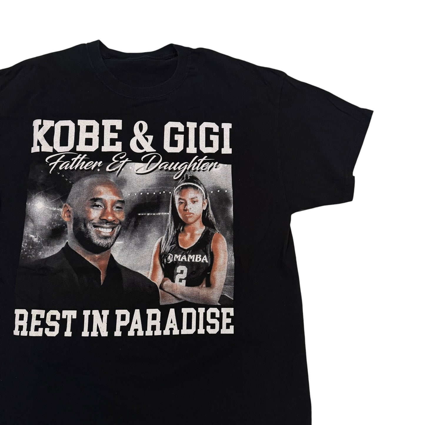 Kobe & Gigi Rest In Paradise T-Shirt (XL) PERSONALS COLLECTION