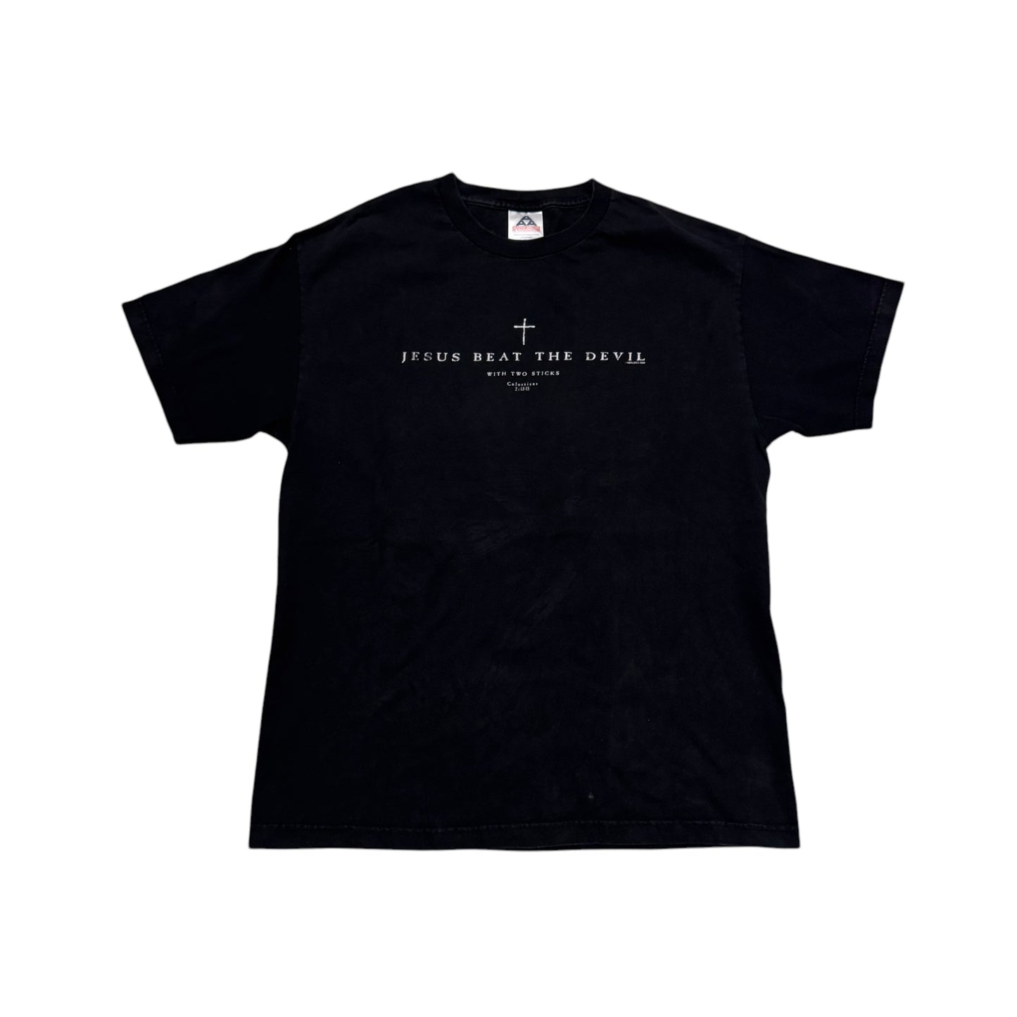 Jesus Beat The Devil T-Shirt 1999 (Large)