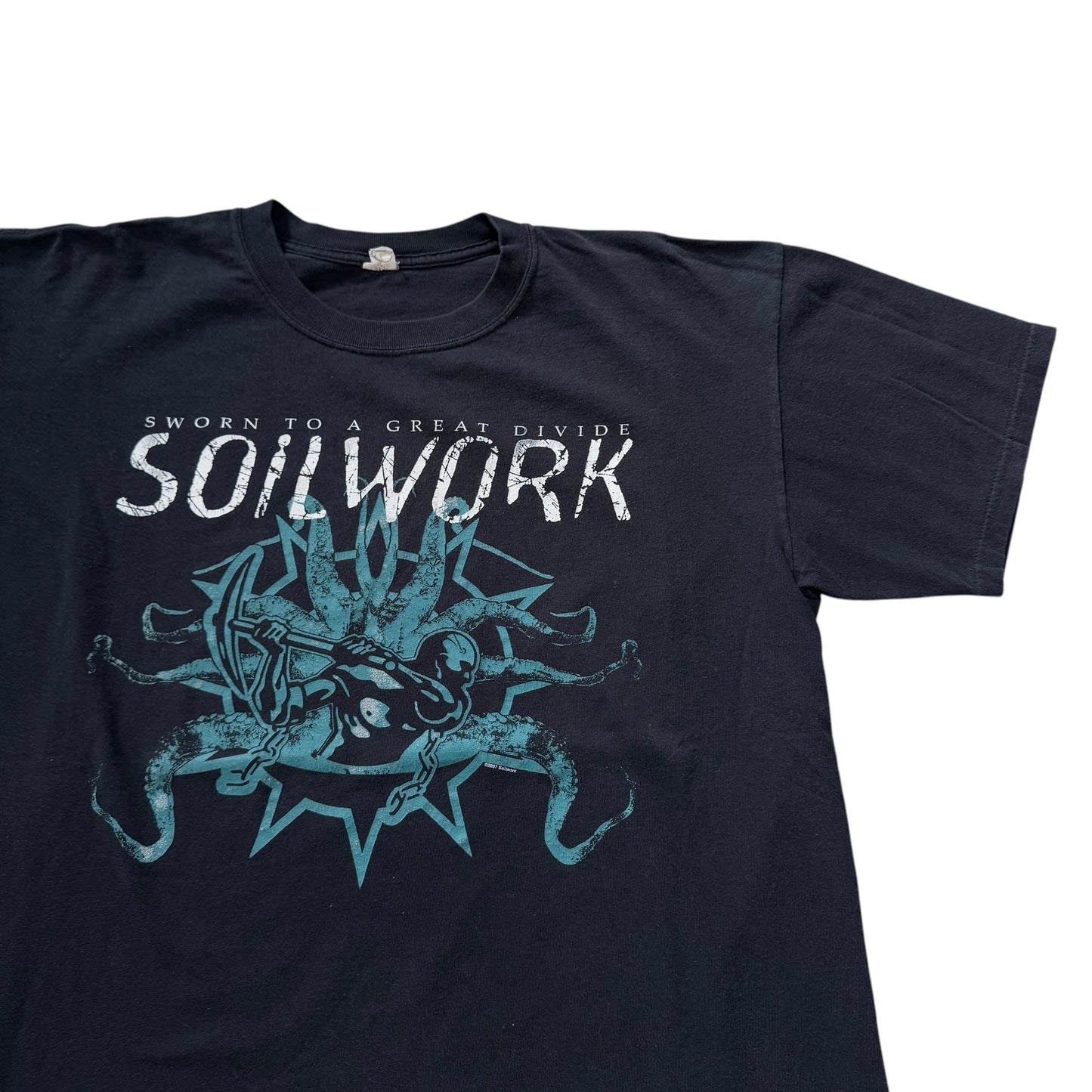 Soilwork Sworn To A Great Divide T-Shirt 2007 (XL)