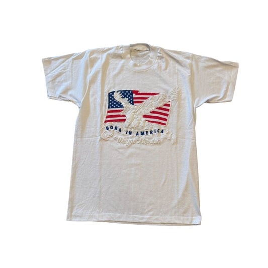 Born In America Puff Print T-Shirt 90s (Large) [REAL SHOPPER EXCLUSIVE ]