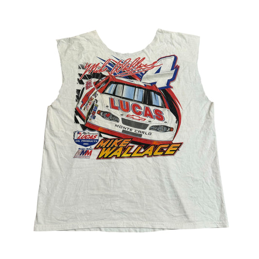 NASCAR Mike Wallace Chopped T-Shirt 2000s (XL) [REAL SHOPPER EXCLUSIVE ]