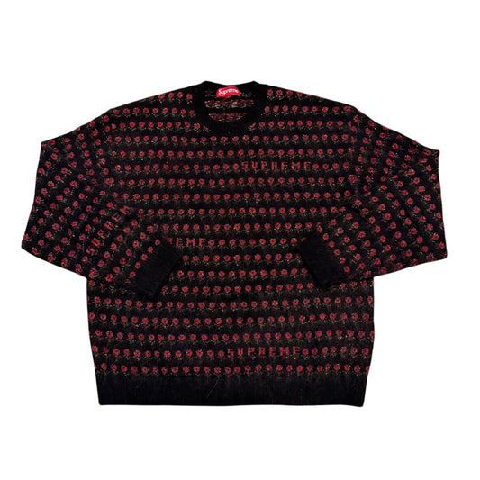 Supreme Metallic Flowers Sweater (XL) PERSONALS COLLECTION