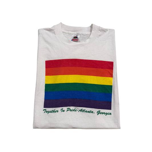 Together In Pride Atlanta T-Shirt 90s (Large) [ REAL SHOPPER EXCLUSIVE ]