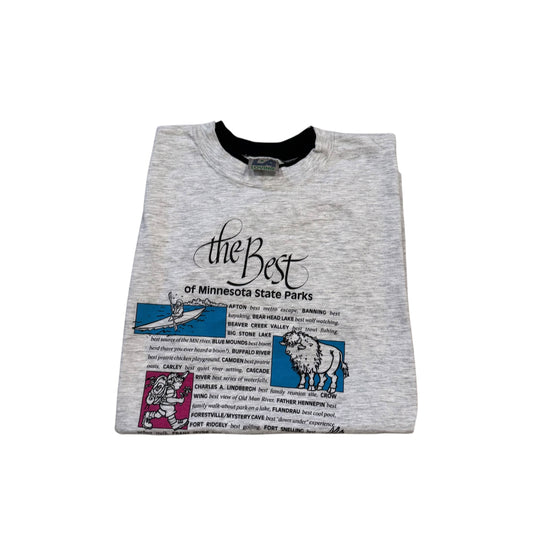 Minnesota State Parks T-Shirt 90s (Large) [ REAL SHOPPER EXCLUSIVE ]