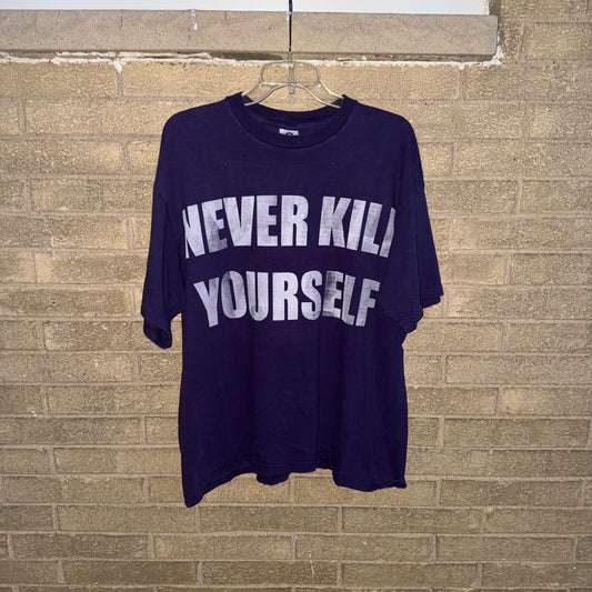 NEVER KILL YOURSELF 1/1 T-Shirt (XL)