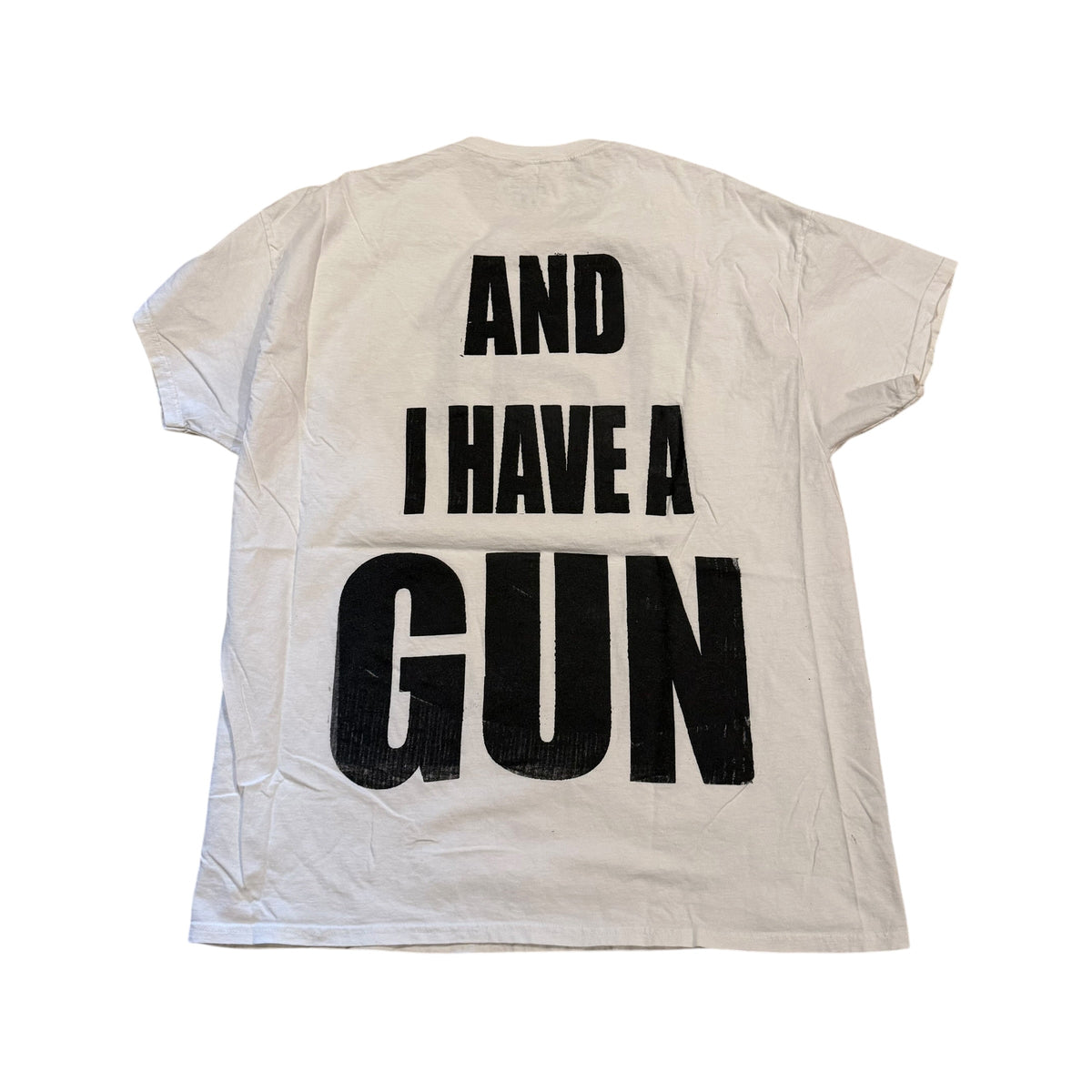 Fat And I Have A Gun Studio T-Shirt (XXL) PERSONALS COLLECTION