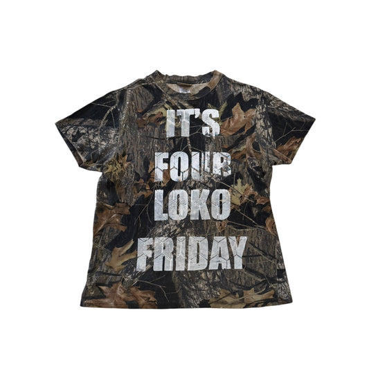 Four Loko Friday Camo 1/1 T-Shirt (Large)