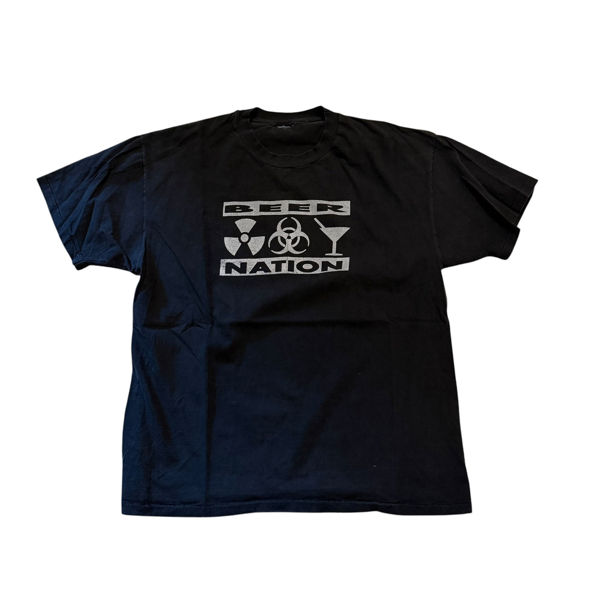 Beer Nation Hazzardous Materials Enforcer T-Shirt 90s (XL) PERSONALS COLLECTION