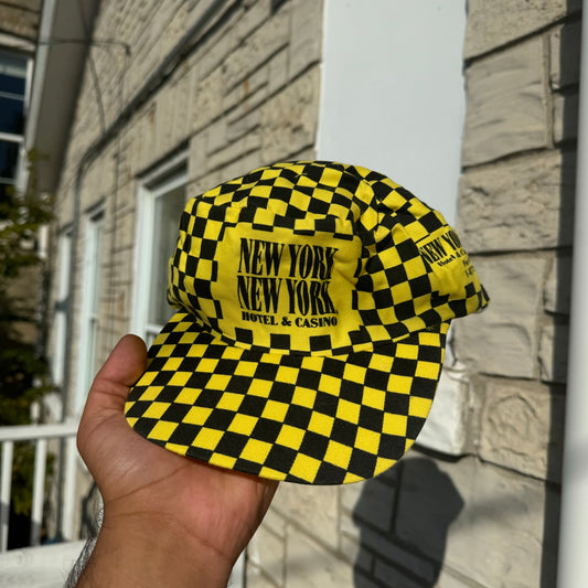 New York New York Hotel And Casino Painters Hat 90s