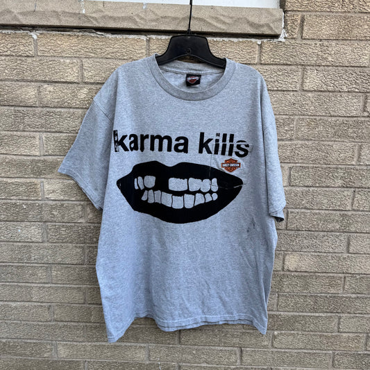 Karma Kills… And I Have A Gun 1/1 T-Shirt (XXL)