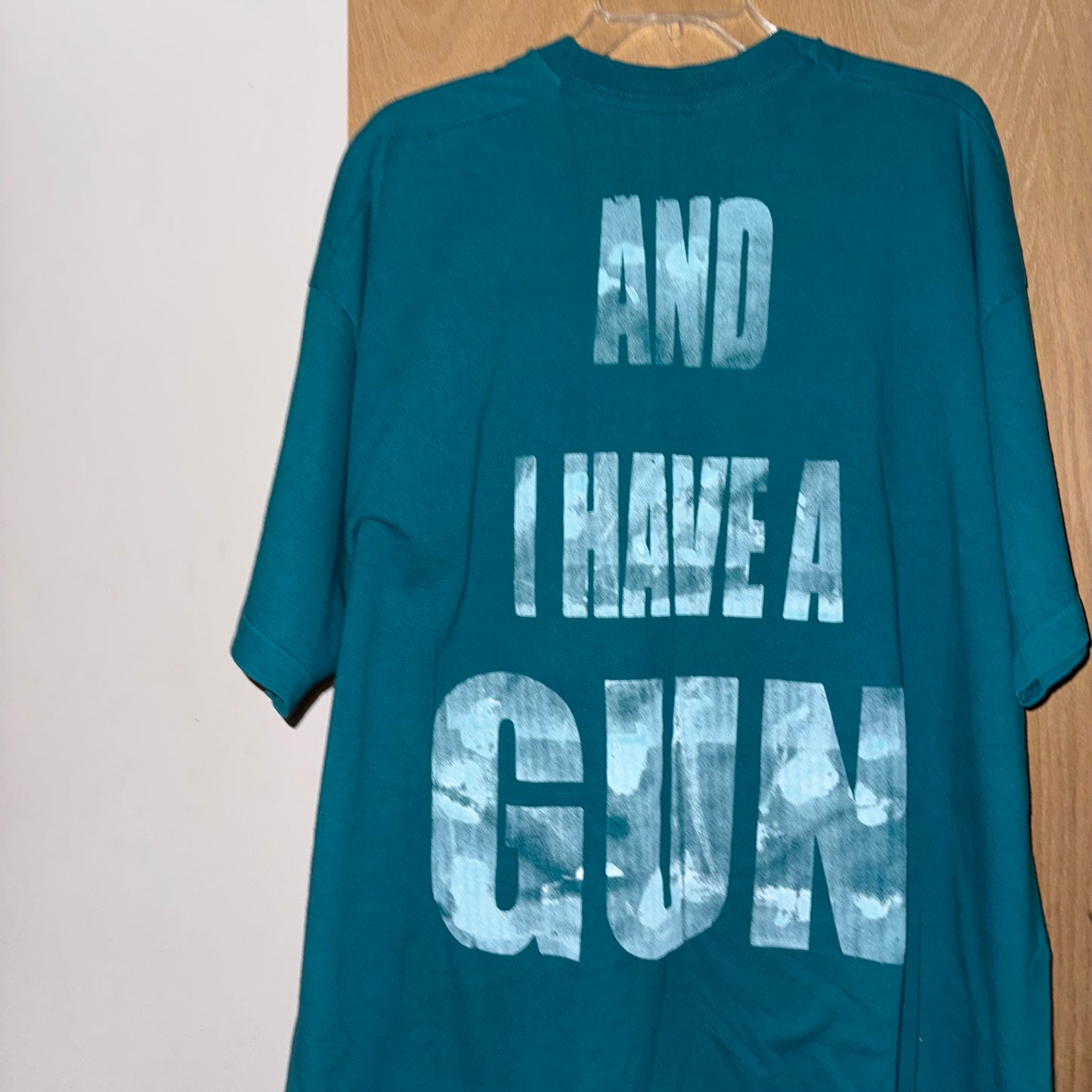 Karma Kills… And I Have A Gun 1/1 T-Shirt (XXXL)