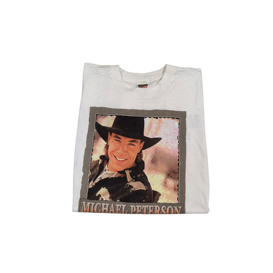 Michael Peterson Being Human T-Shirt 90s (XL) [ REAL SHOPPER EXCLUSIVE ]