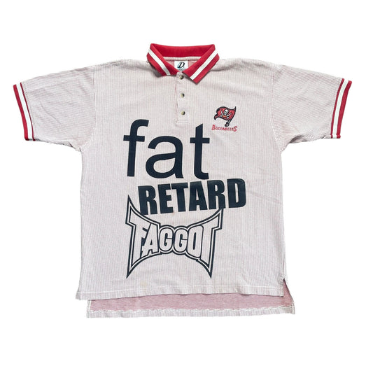 Fat Retard Faggot And I Have A Gun 1/1 Long Sleeve T-Shirt (XL) HARDCORE THOUGHTS X JUNA COLLAB