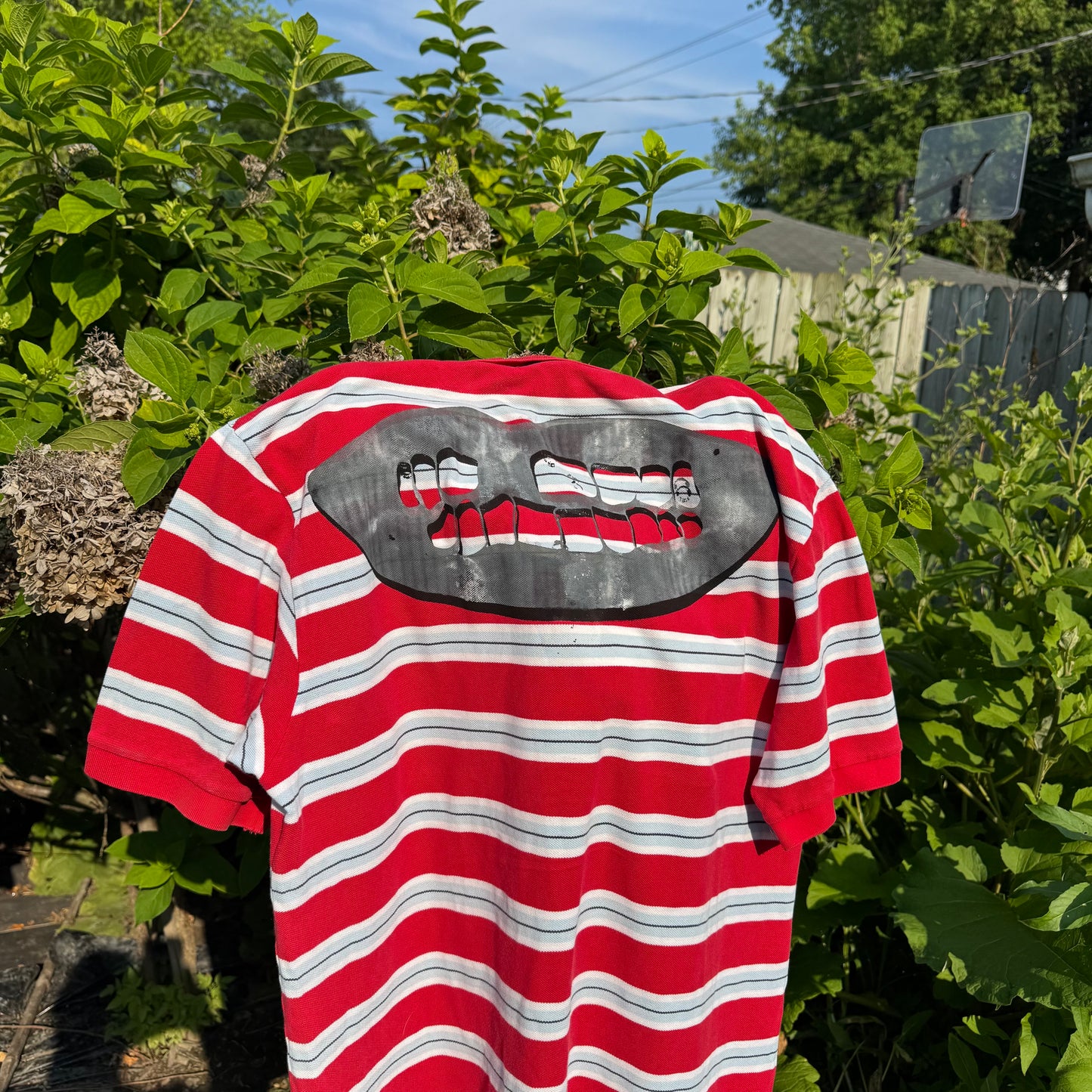 NEVER KILL YOURSELF 1/1 Polo T-Shirt (XL)