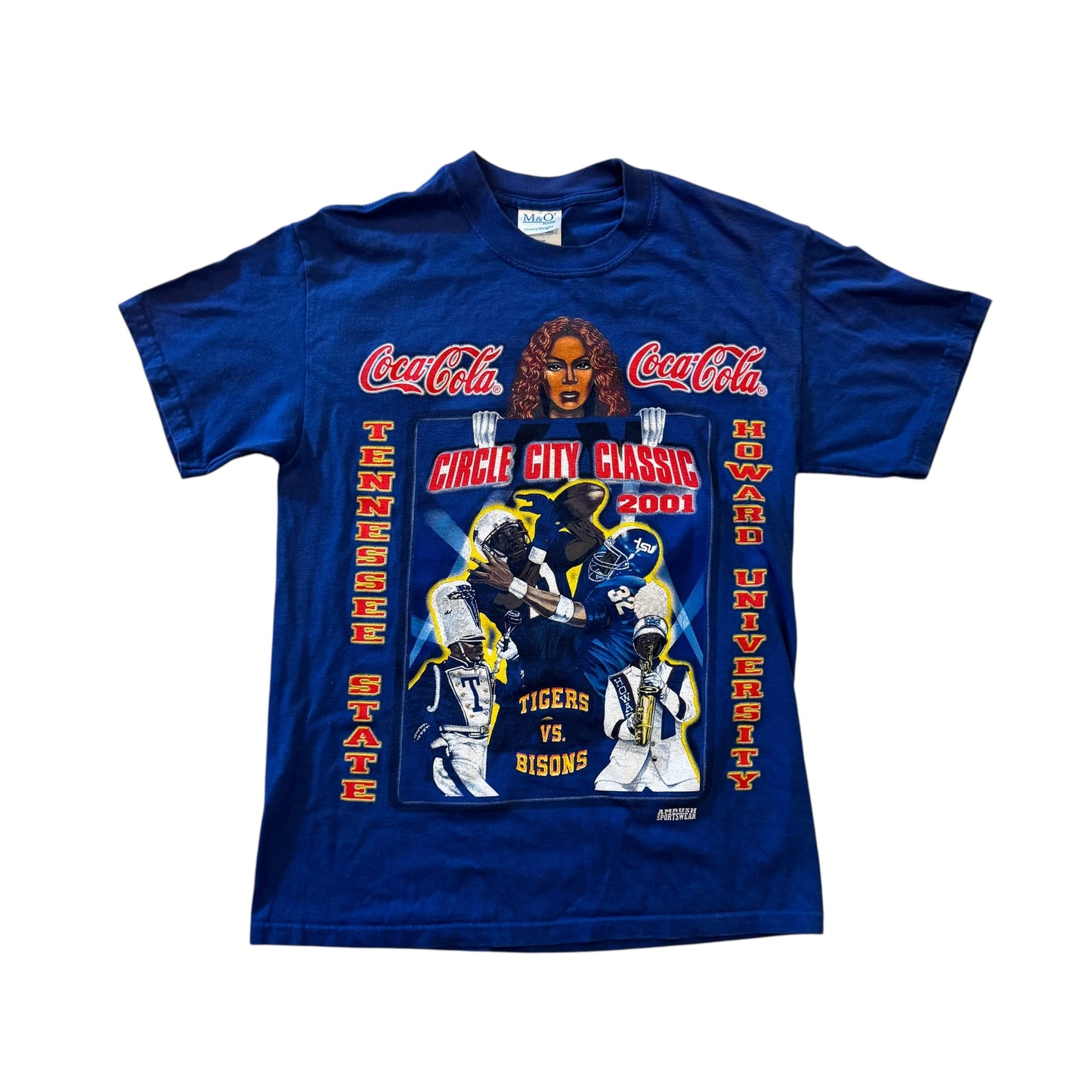 Tigers Vs. Bisons Beyonce United We Stand T-Shirt 2001 (Medium)