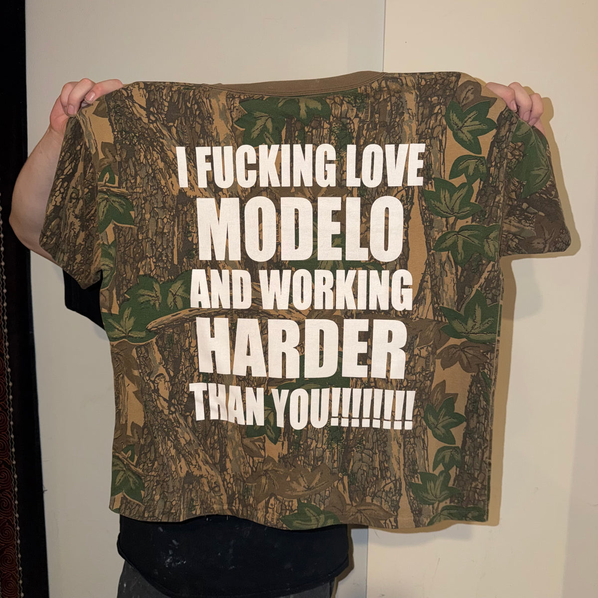 Spiritually Mexican Camo T-Shirt (XL)