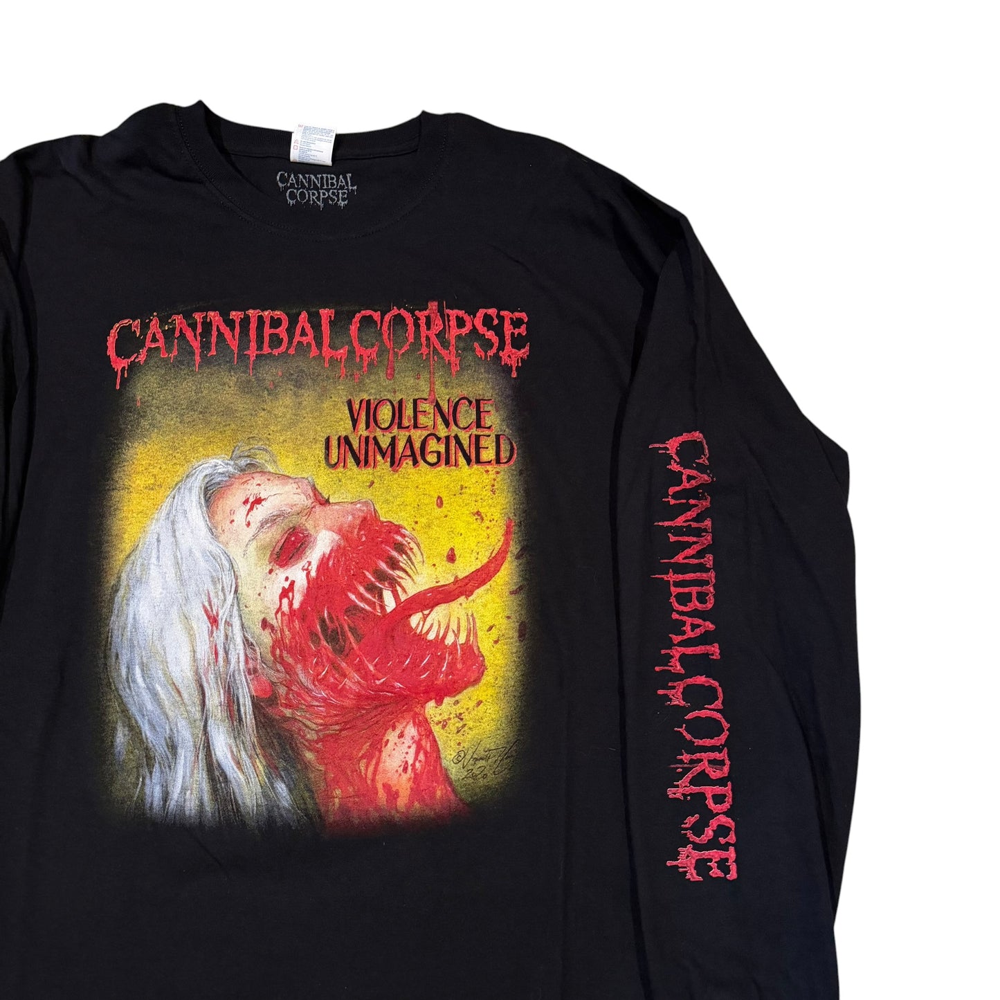 Cannibal Corpse Violence Reimagined Long Sleeve T-Shirt BRAND NEW (XXL) PERSONALS COLLECTION
