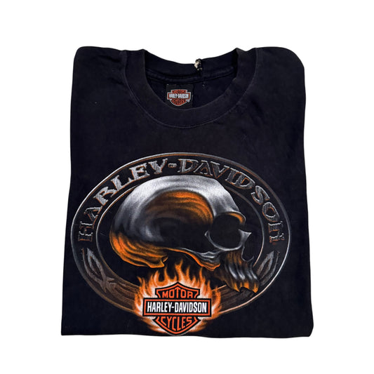 Harley Davidson San Benito, TX T-Shirt 2000s (Large)