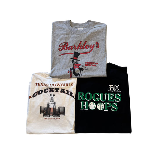 3 Vintage T-Shirt Bundle (SIZES IN DESCRIPTION) [ REAL SHOPPER EXCLUSIVE ]