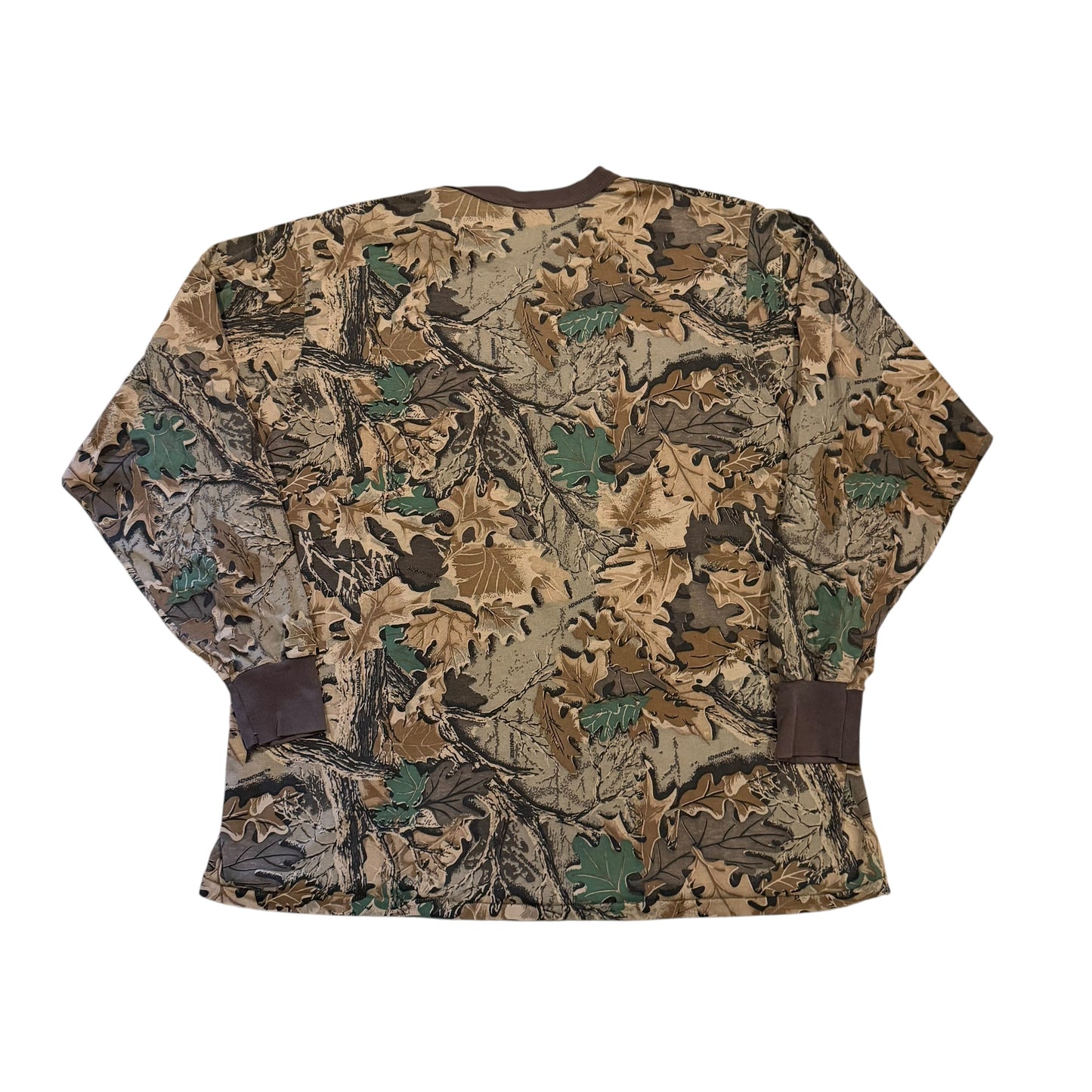 Camo Long Sleeve T-Shirt 90s (XXL) PERSONALS COLLECTION