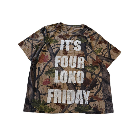 Four Loko Friday Camo 1/1 T-Shirt (XXL)
