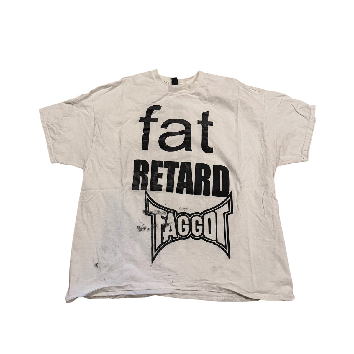 Fat Retard Faggot Studio T-Shirt (XXL) PERSONALS COLLECTION