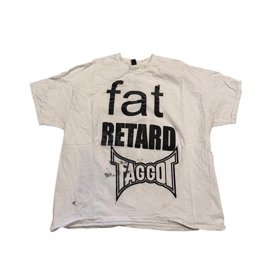 Fat Retard Faggot Studio T-Shirt (XXL) PERSONALS COLLECTION
