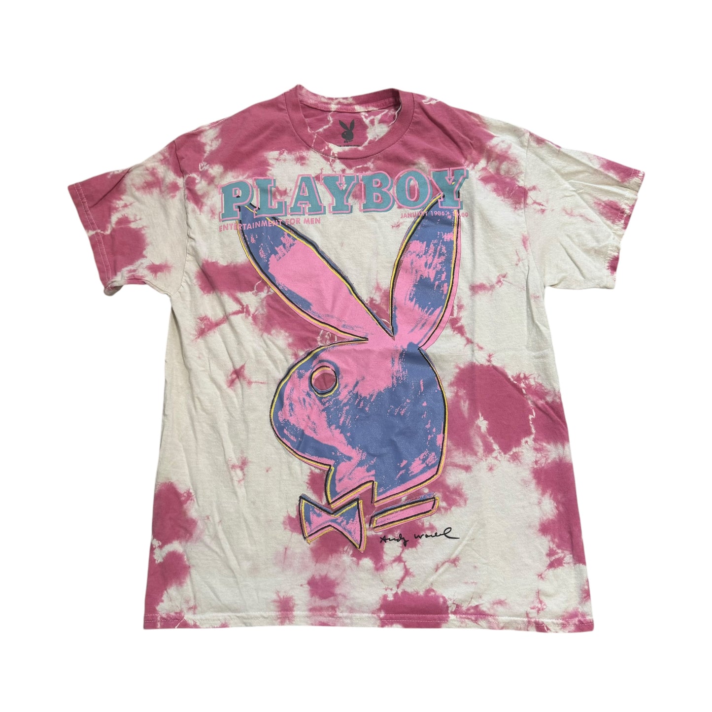 Playboy Bleach Dye T-Shirt [ REAL SHOPPER EXCLUSIVE ]
