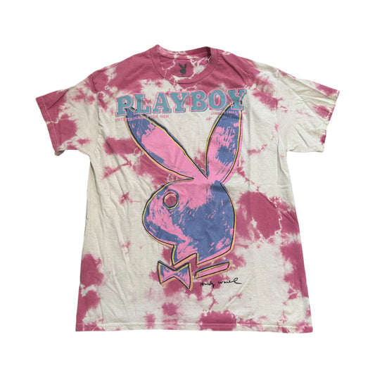 Playboy Bleach Dye T-Shirt [ REAL SHOPPER EXCLUSIVE ]