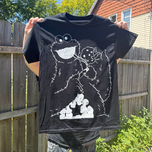 I’M A MONSTER WITHOUT MY COOKIES BLACK T-Shirt
